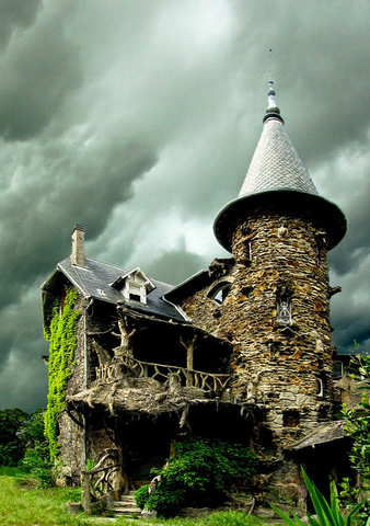 Boszorkány ház Franciaországban