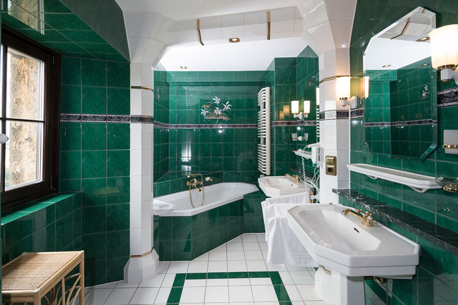 Wachsenburg egyik fürdőszobája
