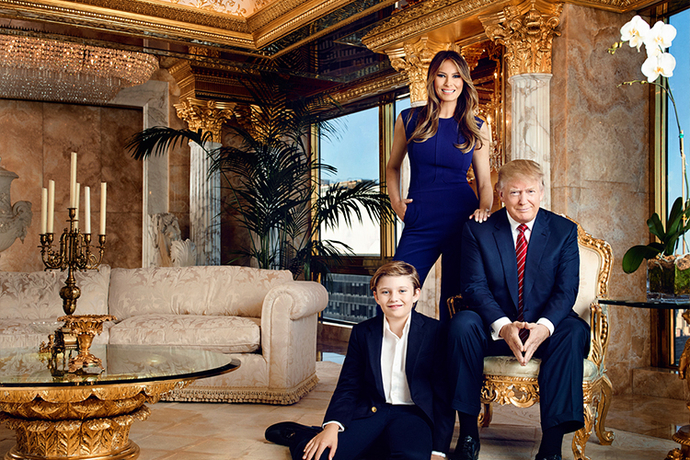 Donald Trump elnök elnöki család 
