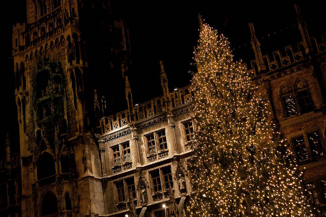 Karácsonyi dekoráció München